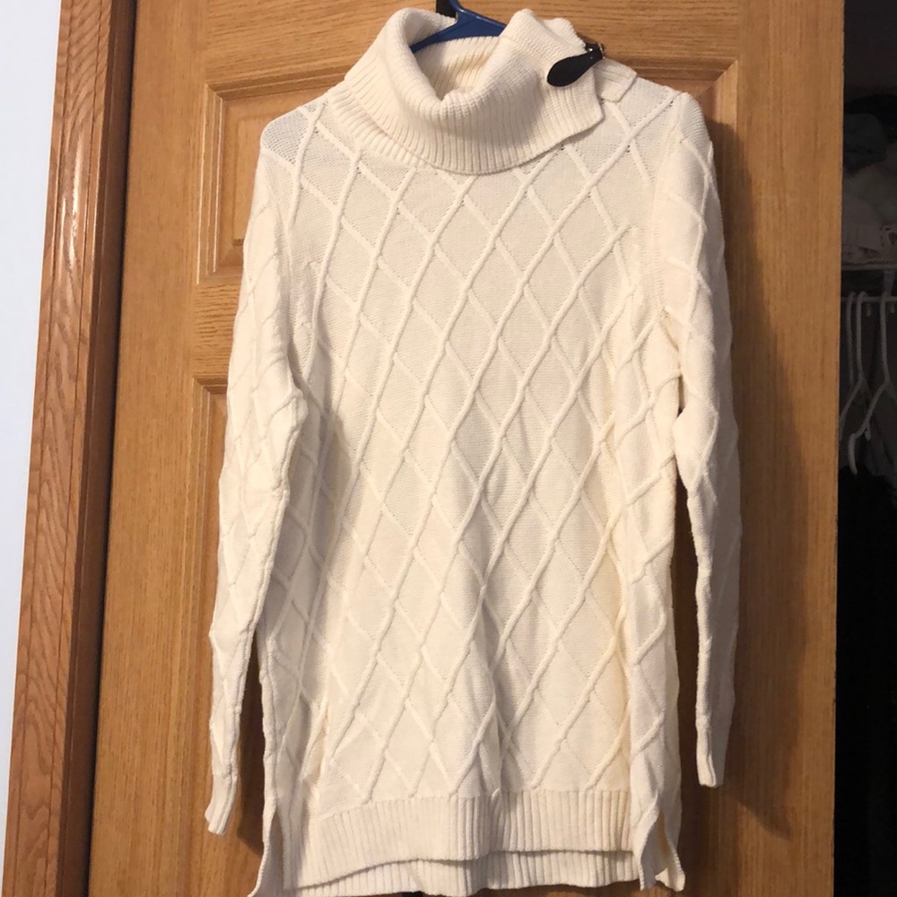 Ivory Tunic Sweater